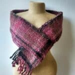 Handwoven Skinny Scarf – Made in Shetland