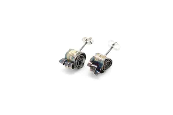 Driftwood Earrings - handmade by Helen Robertson