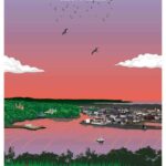 Stornoway A2 Print – GAELIC VERSION