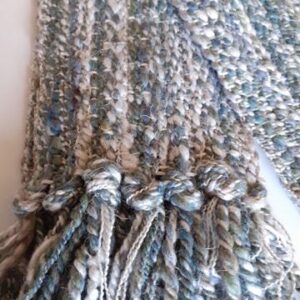 Handwoven Handspun Ladies Scarf - handmade by Helbies Handmade (view 2)