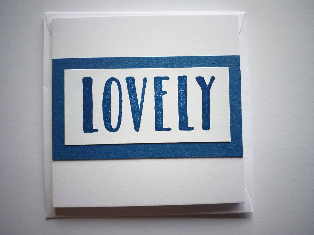 Encouraging Words Cards (Set of 3) - handmade by Pretty Little Things Orkney (view 4)