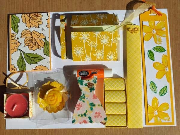 Pretty Little Things Gift Box - Yellow - handmade by Pretty Little Things Orkney (view 2)
