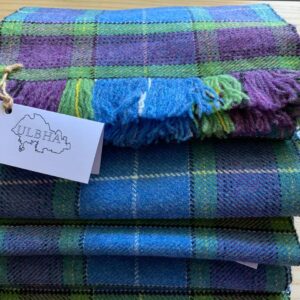 Handwoven Ulva tartan scarf - handmade by Ulva (view 3)