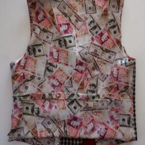 Harris Tweed Waistcoat - Multi Currency - handmade by Elaine Mackenzie & Co (view 2)