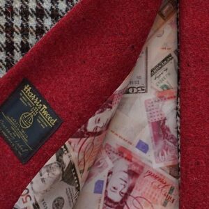 Harris Tweed Waistcoat - Multi Currency - handmade by Elaine Mackenzie & Co (view 7)