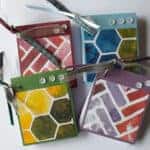 Set of Four Ringed Notebooks
