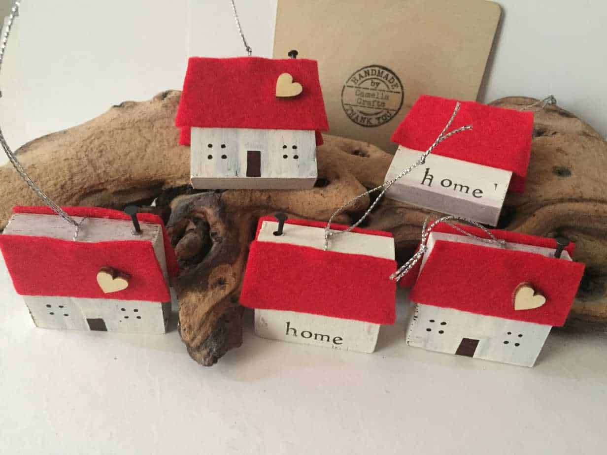 Wee Hanging Cottage - handmade by Camella Crafts (view 4)