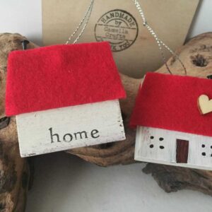 Wee Hanging Cottage - handmade by Camella Crafts