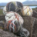 Felted soap: Caoran