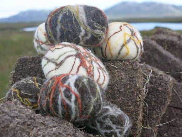 Felted soap: Caoran - handmade by Rebecca Cotton Studio