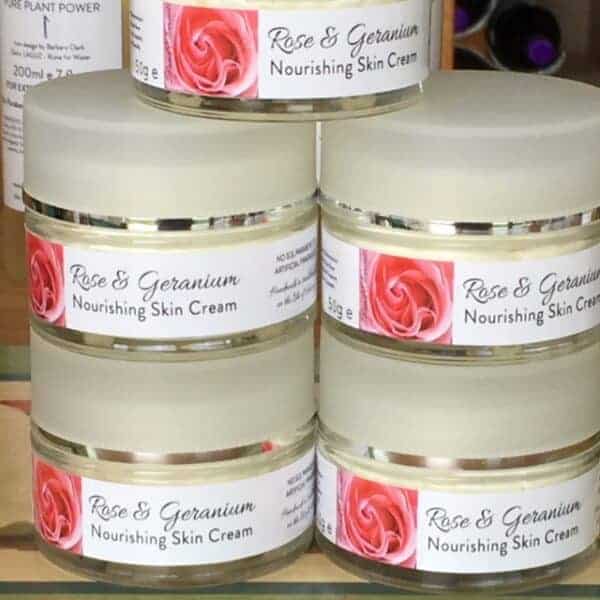 Rose and Geranium Skin Cream - handmade by Island Elements