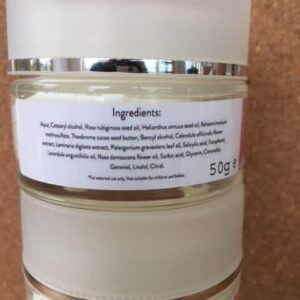 Rose and Geranium Skin Cream - handmade by Island Elements (view 2)
