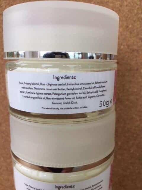 Rose and Geranium Skin Cream - handmade by Island Elements (view 2)