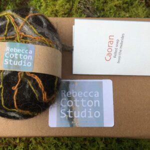 Felted soap: Caoran - handmade by Rebecca Cotton Studio (view 5)