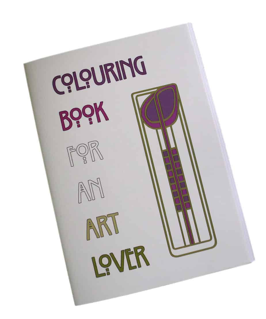 Charles Rennie Mackintosh colouring book - Image 2