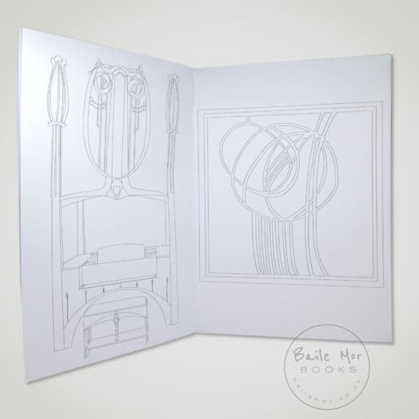 Charles Rennie Mackintosh colouring book