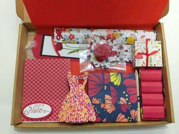 Pretty Little Things Gift Box - Red - handmade by Pretty Little Things Orkney (view 2)
