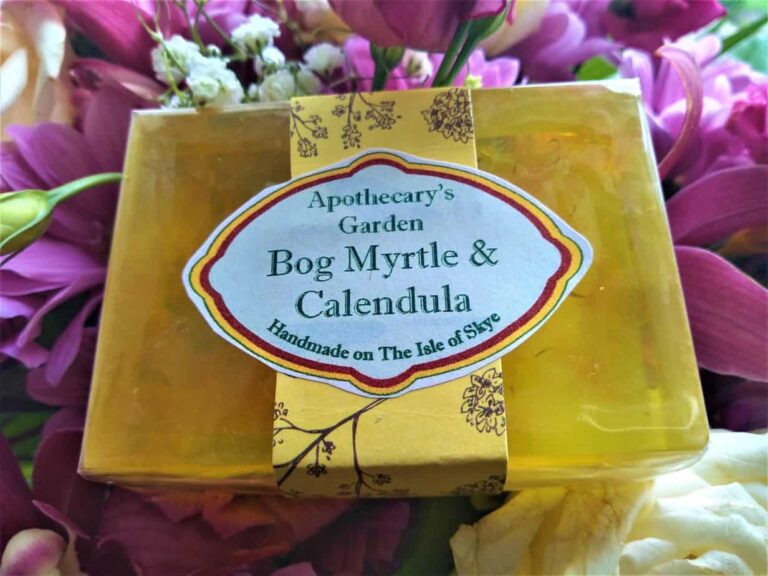Bog Myrtle and Calendula Soap