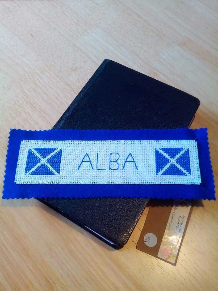 Alba Bookmark - handmade by Christie Country Crafts