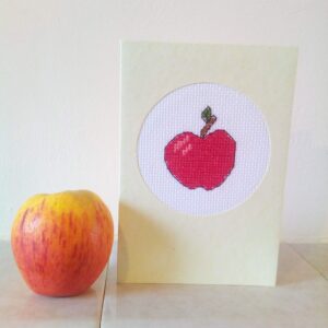 Country Apple Greetings Card - Image 2