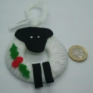 Christmas Sheep Decorations - Image 2