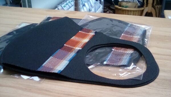 Jura Tartan Face Mask - handmade by Camella Crafts