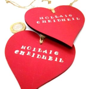 Wooden Hanging Heart - handmade by Camella Crafts (view 3)
