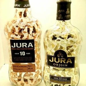 Isle of Jura Whisky Bottle Light - handmade by Camella Crafts
