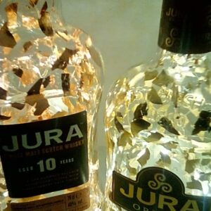 Isle of Jura Whisky Bottle Light - handmade by Camella Crafts (view 5)