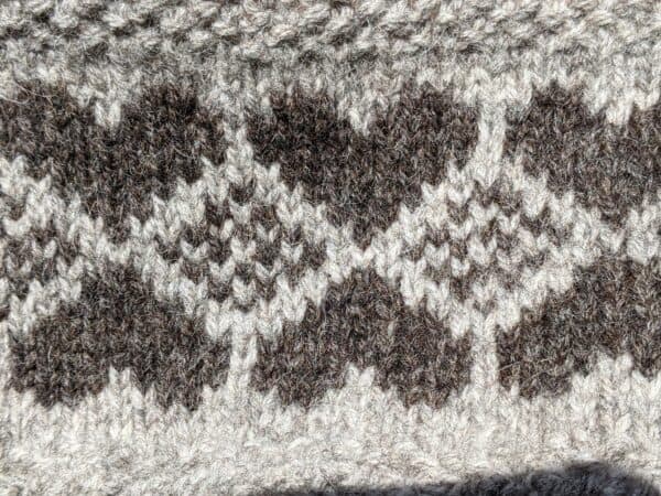 Hand knitted Ascog Hearts Headband