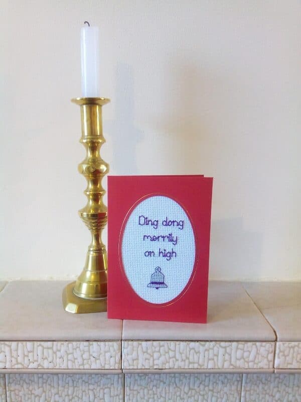 Merrily on High Christmas Card