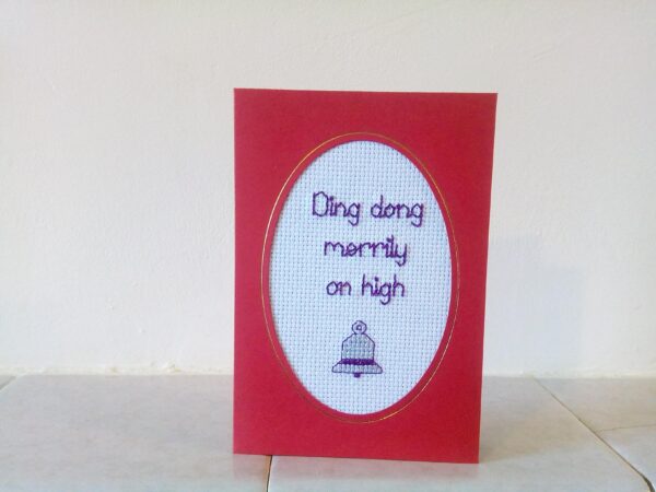 Merrily on High Christmas Card