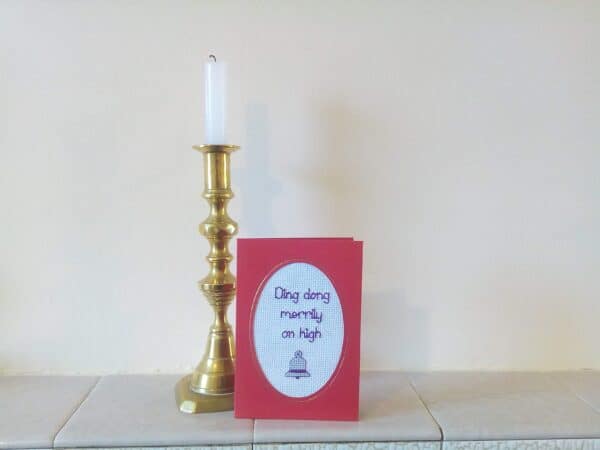 Merrily on High Christmas Card