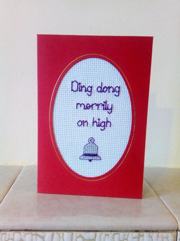 Merrily on High Christmas Card