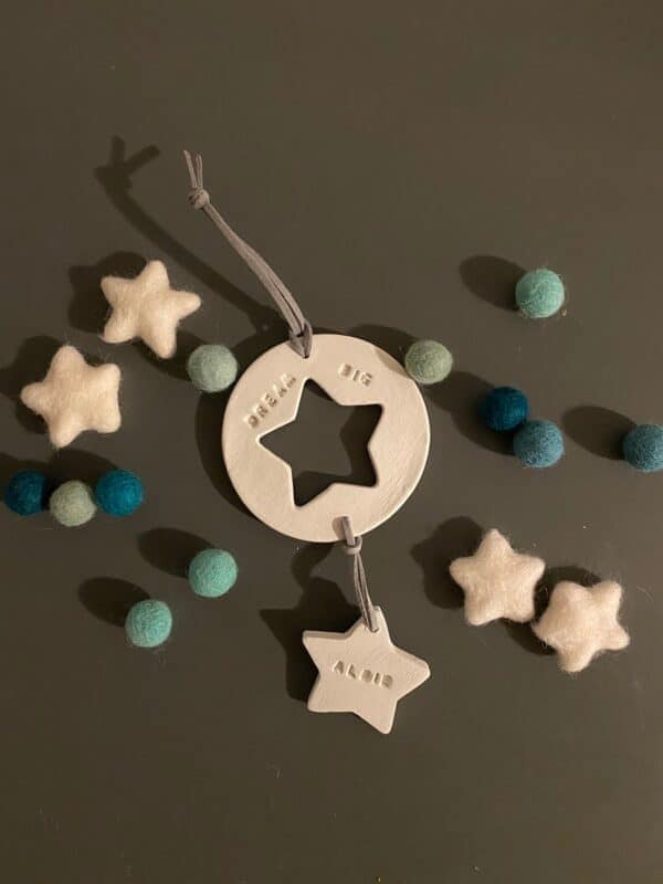 Childrens 'Dream Big' wall hanging