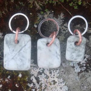 Hebridean Marble Keyrings