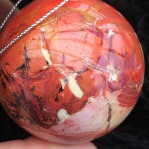 Hand painted baubles (group of 3) - Image 4