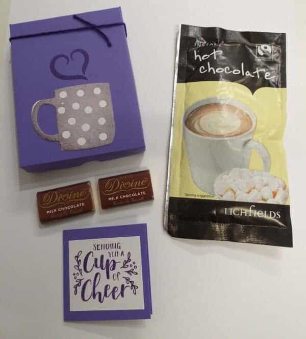 Cup of Cheer - Hot Chocolate Gift Box - handmade by Pretty Little Things Orkney (view 4)