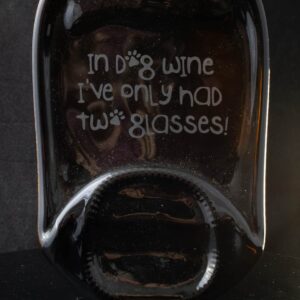 Sandblasted Glass Platter - handmade by A little bit of glass (view 3)