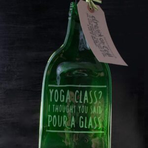Sandblasted Glass Platter - handmade by A little bit of glass