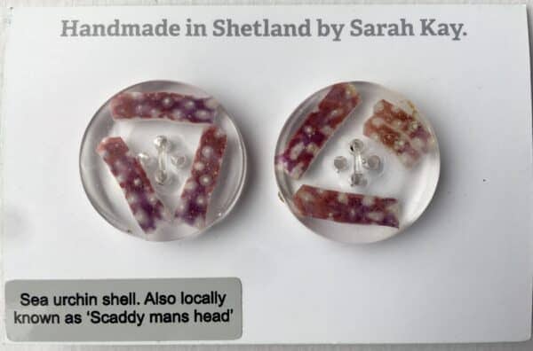 Sea urchin shell buttons! - handmade by Sarah Kay Arts (view 4)