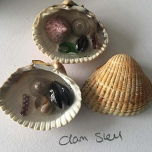 Shell puddles. - handmade by Sarah Kay Arts (view 3)