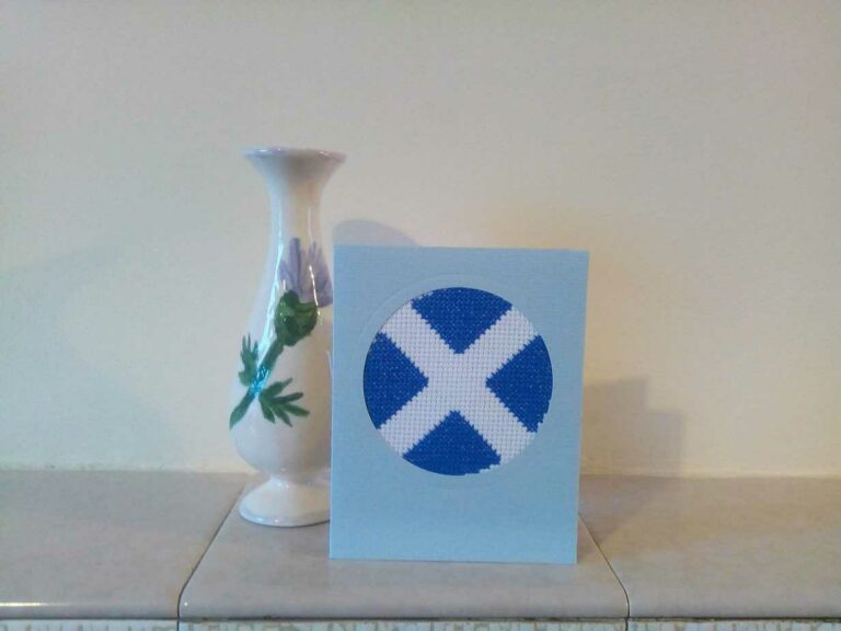 Saltire Greetings card