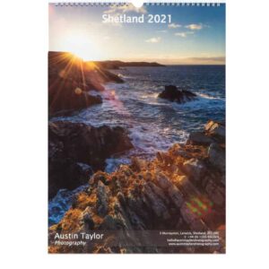 Shetland Calendar 2021 - handmade by Austin Taylor Photography