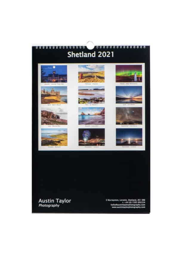 Shetland Calendar 2021 - handmade by Austin Taylor Photography (view 3)