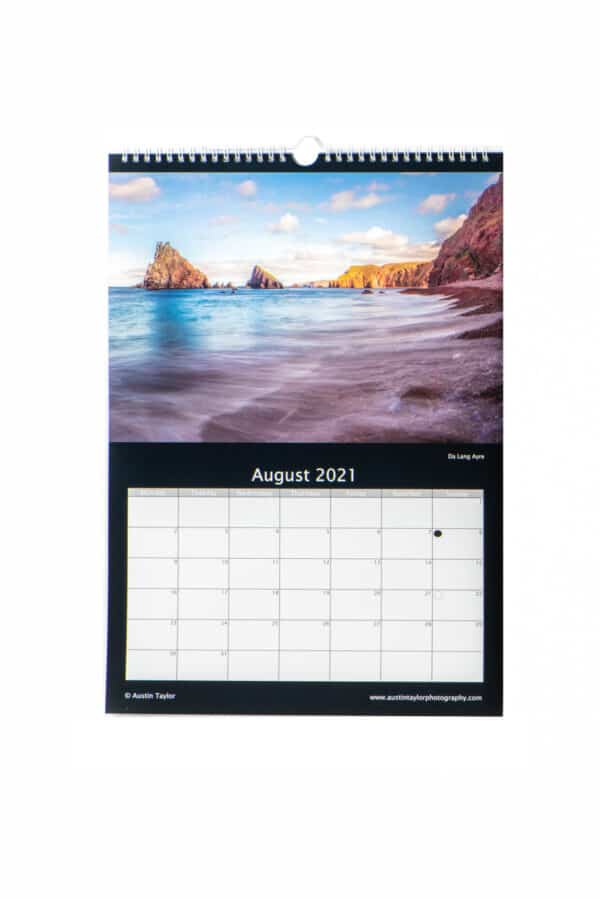 Shetland Calendar 2021 - handmade by Austin Taylor Photography (view 2)