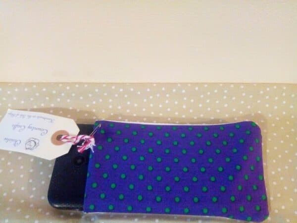 Scottish Thistle gadget sock - handmade by Christie Country Crafts (view 2)