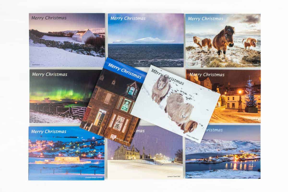 Shetland Christmas Cards (Pack of 10) - handmade by Austin Taylor Photography