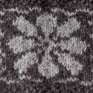 Hand knitted Ascog Flower Headband - Image 3