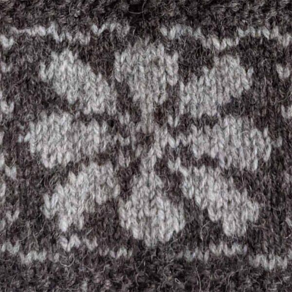 Hand knitted Ascog Flower Headband